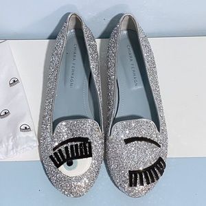 Chiara Ferragni - Flirting ballerinas Glitter Loafers